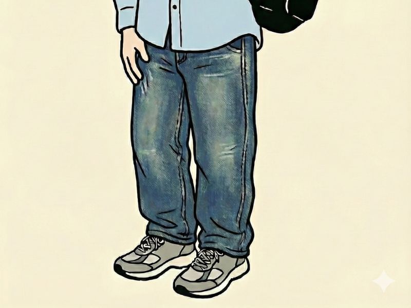 やっぱりデニムが好きだ！スラックス、チノパン他あるけど